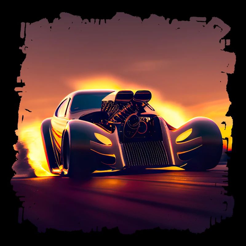 Il y a des championnats de courses de dragsters