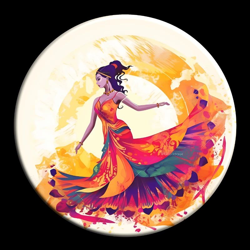 Belly dancing promotes body control