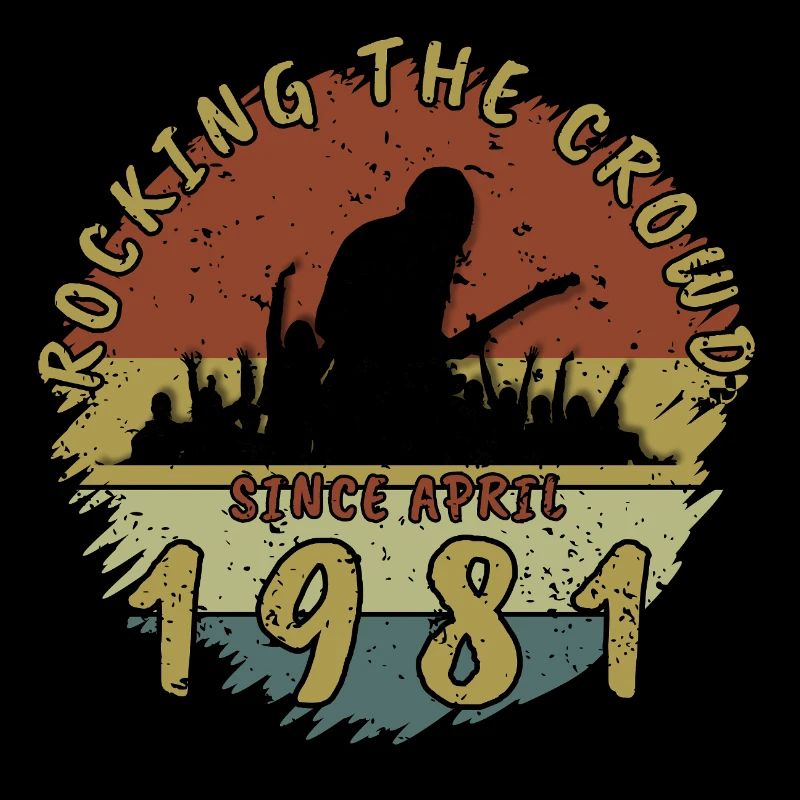 44. Geburtstag Rocking the crowd GIT 04/1981