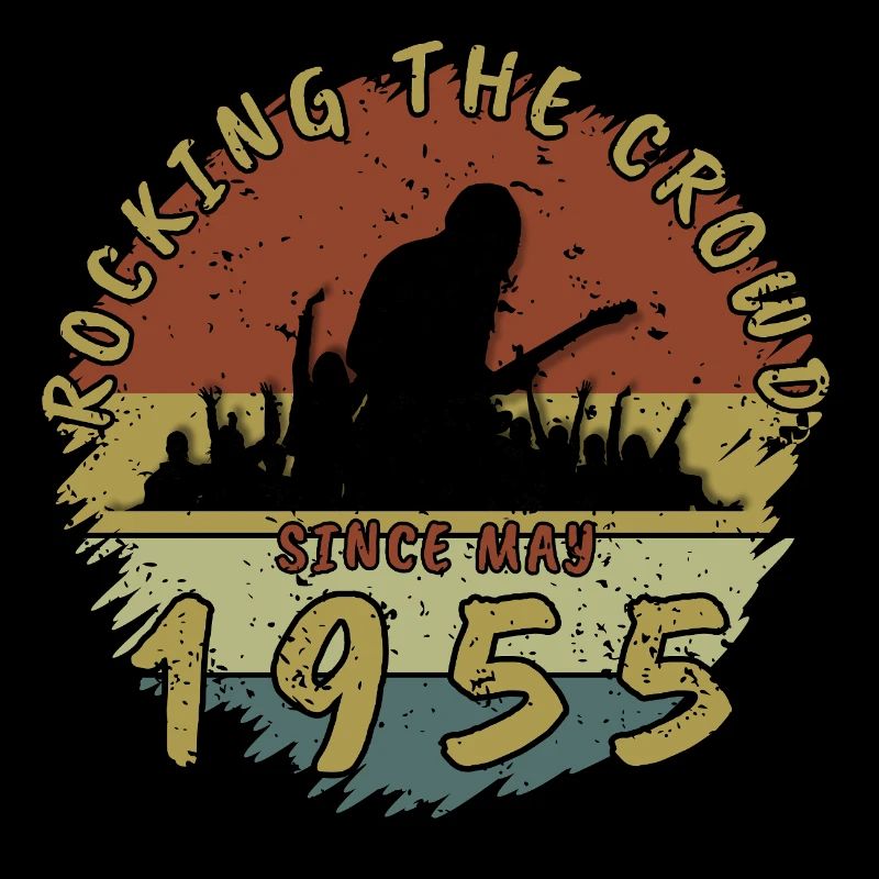 70th Birthday Rocking the crowd GIT 05/1955