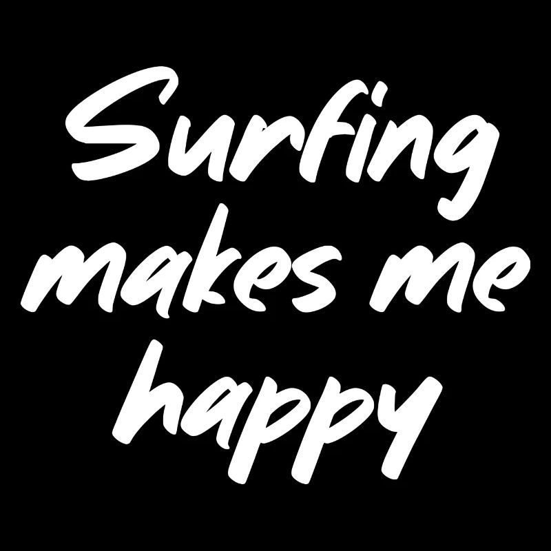 Surfer me rend heureux