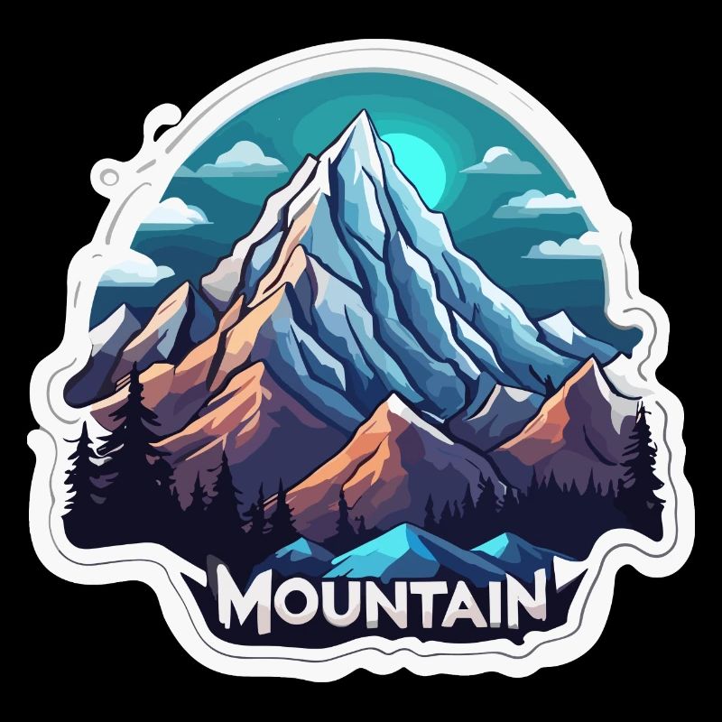 Mountain / Alps / Summit / Nature / Forest / Rock