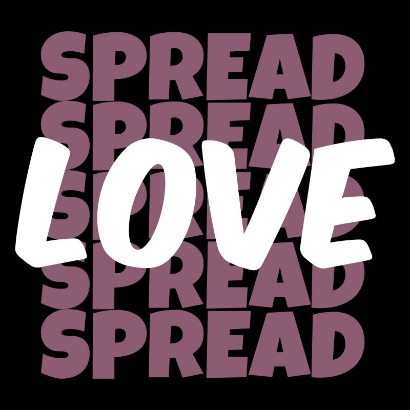 Conception de chemise Spread Love