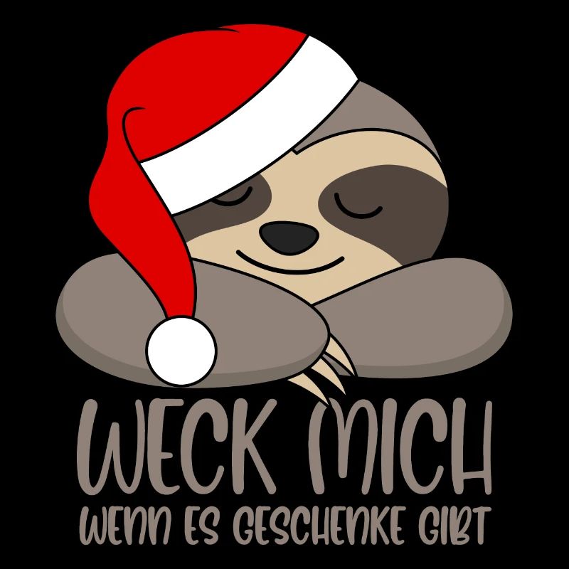 Faultier Weck mich wenn es Geschenke gibt