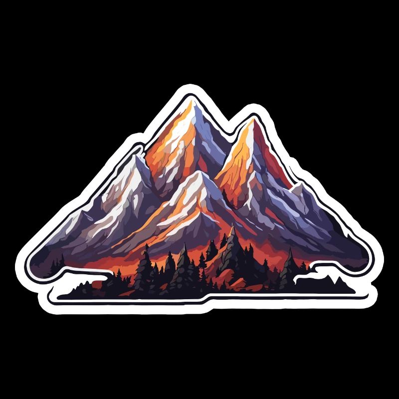 Mountain / Alps / Summit / Nature / Forest / Rock