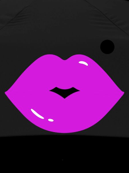 Lippen mit Muttermal