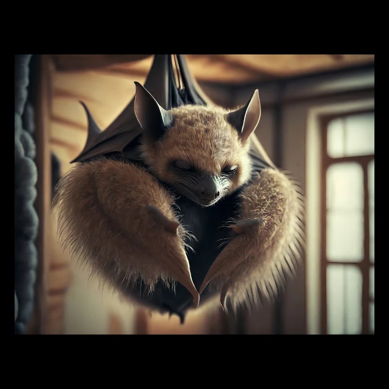Cute animals chilling – bat