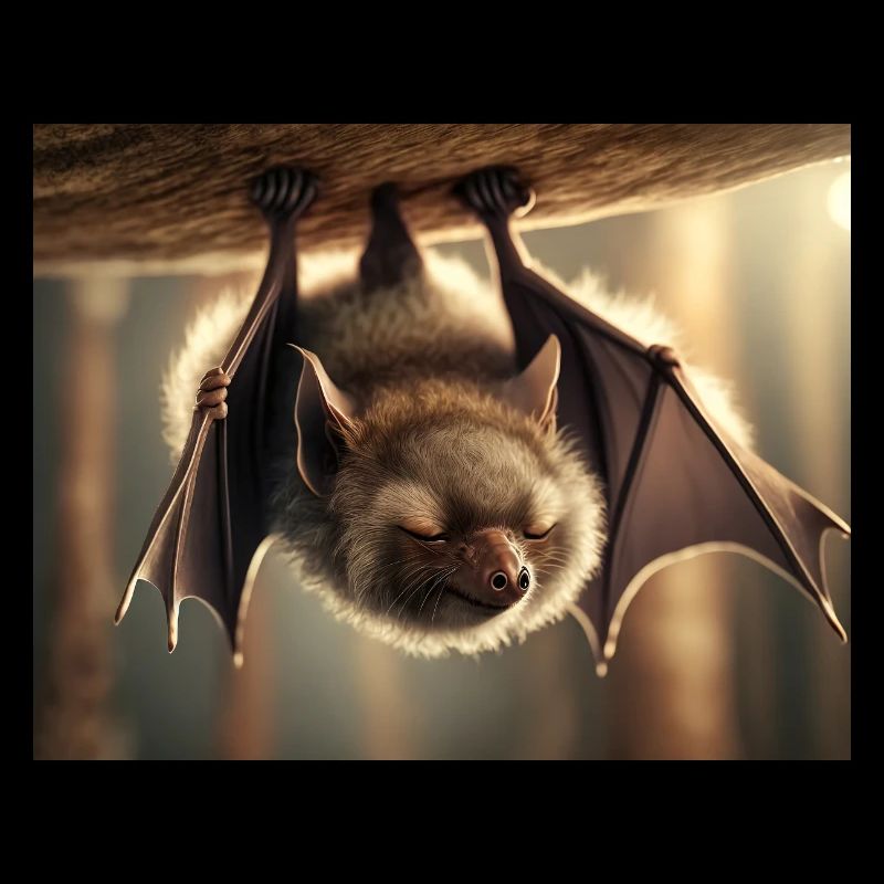 Cute animals chilling – bat