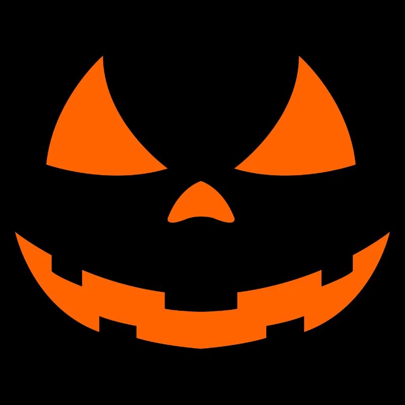 Kürbis Halloween Gesicht
