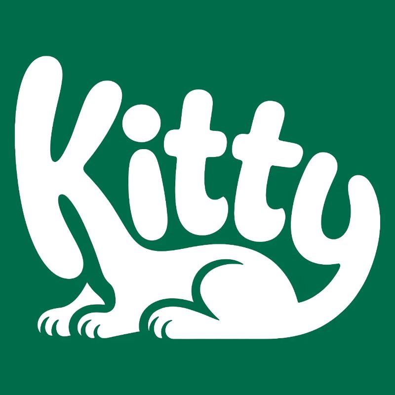 Kitty - Conception de chat de compagnie mignon