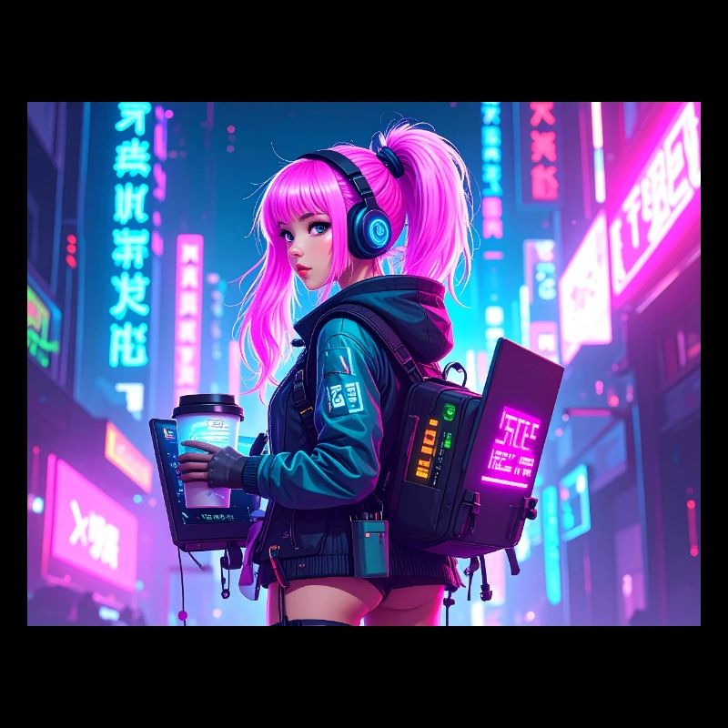 Cyber DJ Coder – Beats, Bytes & Blinks