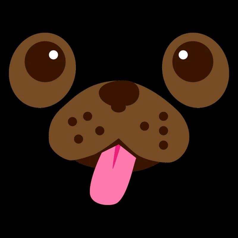 Mops-Gesicht