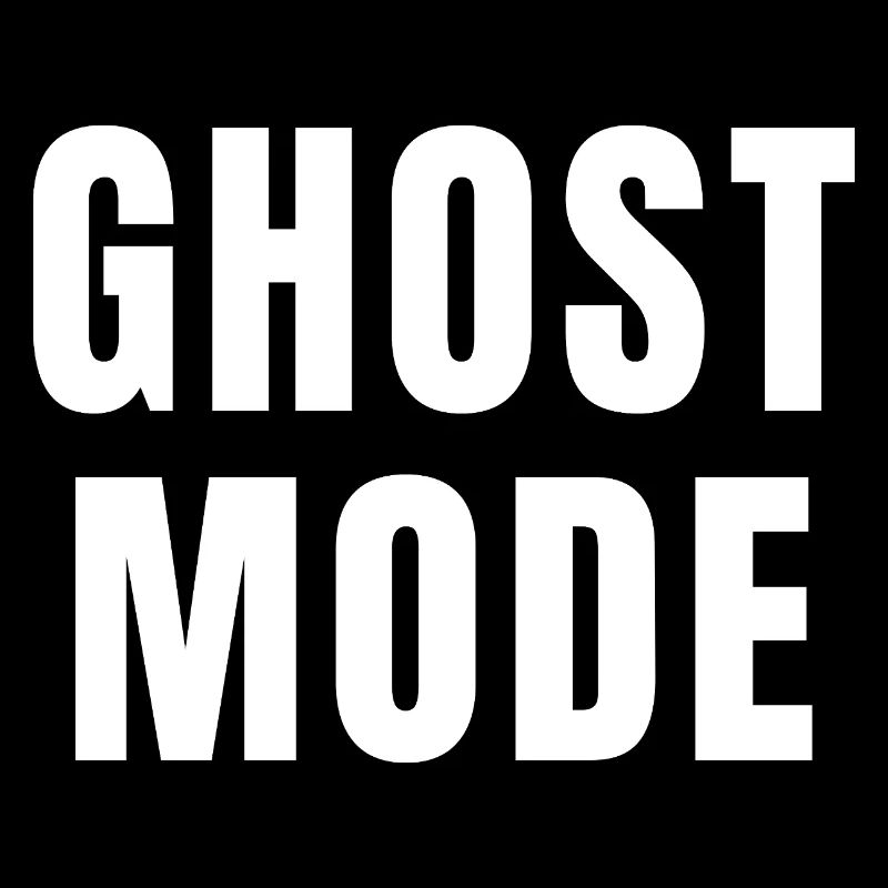 Ghost-Modus Fokus Power Mindset Erfolg Wachstum