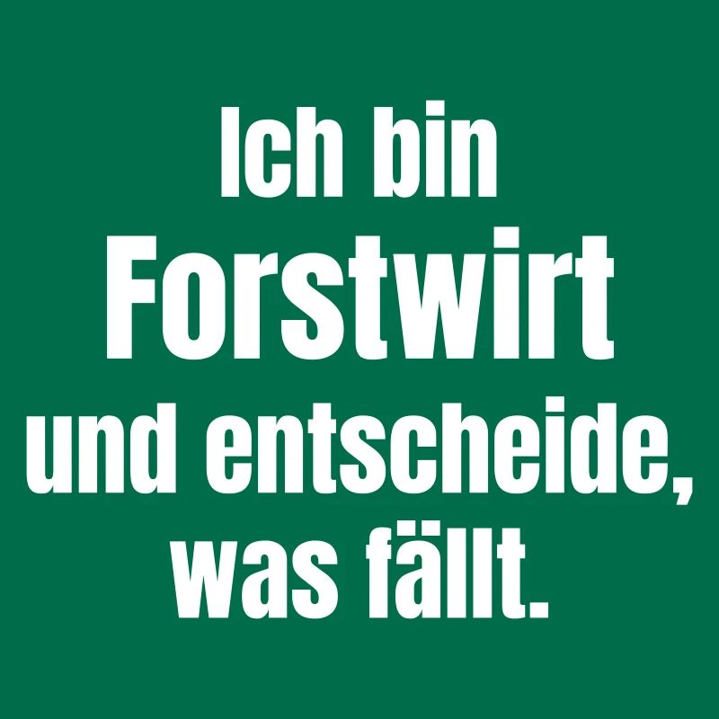 I'm a forester – decide what falls