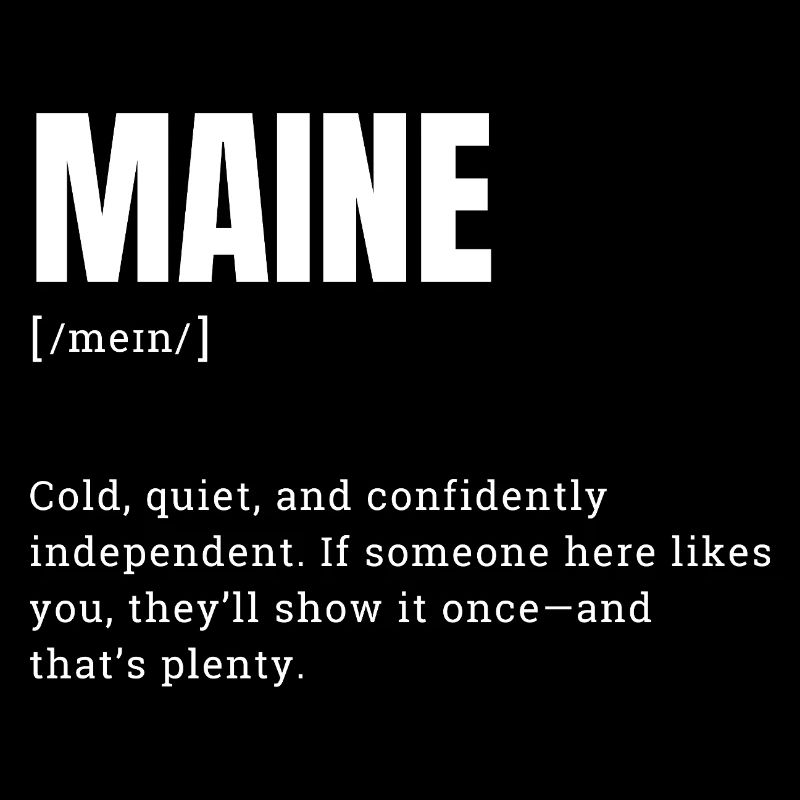 Maine Bold Typo Kontrast