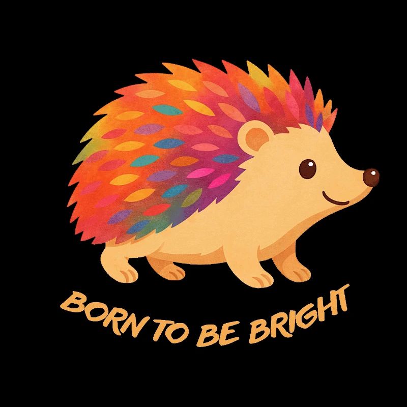 Colorful Hedgehog