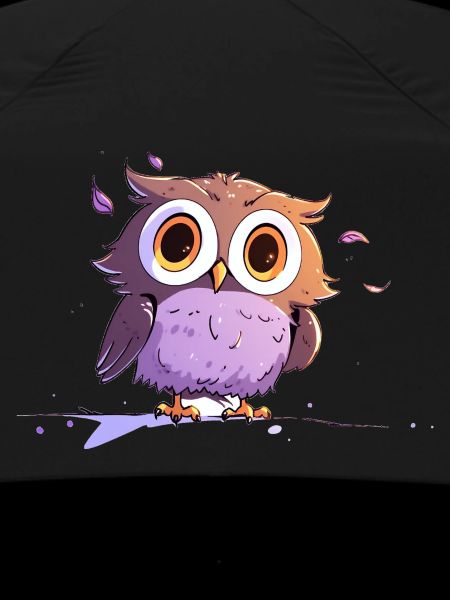 Startled owl