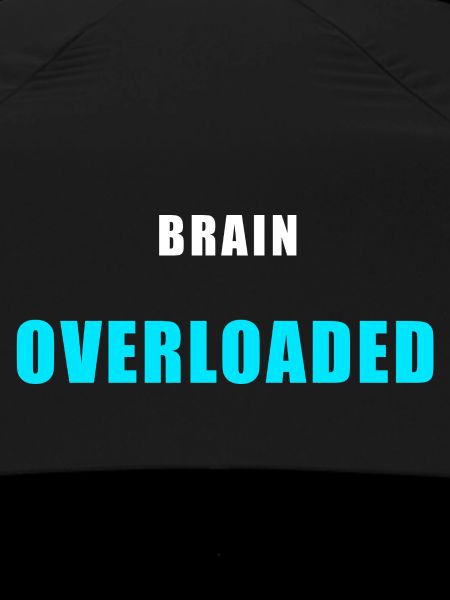 Brain Overloaded – Funny Overthinking Shirt