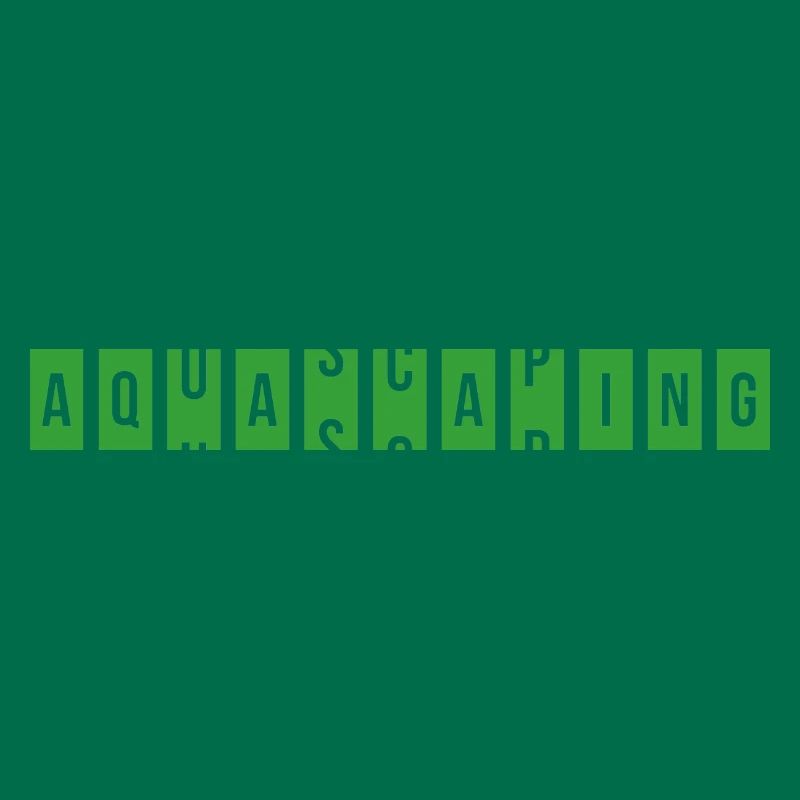 Aquascaping Fish Keeping Rolling Text