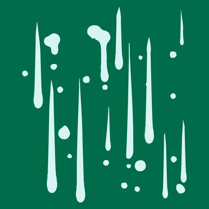 rain drops graffiti spray cool hold out black