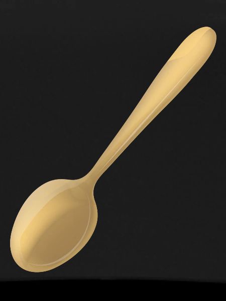 a golden spoon