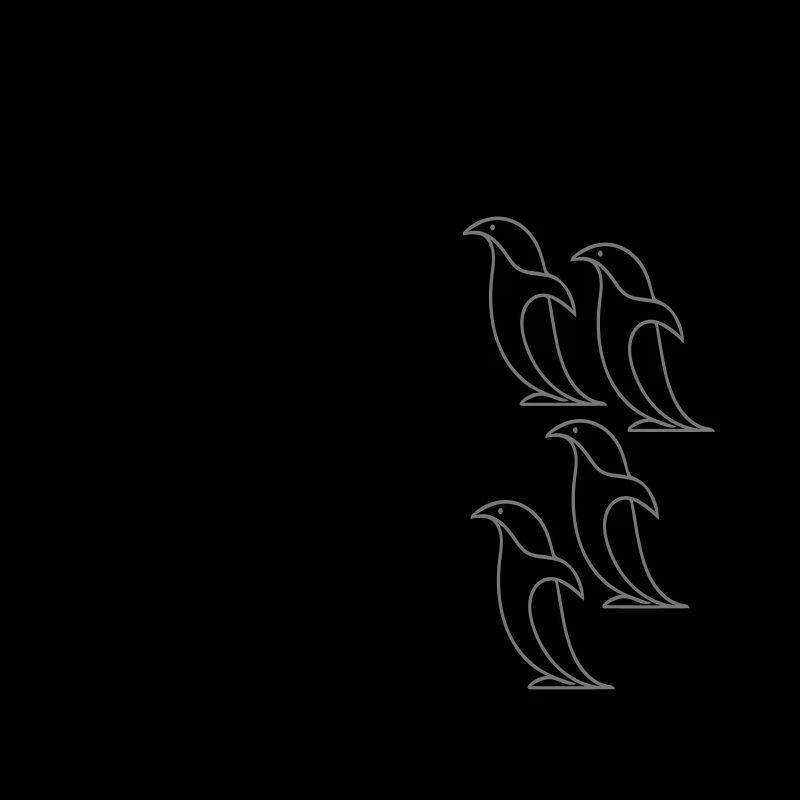 Pinguin aus dem Zoo - Vector Farben