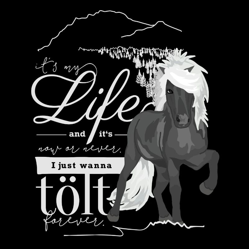 Rappwindfarben Isländer: It‘s my life