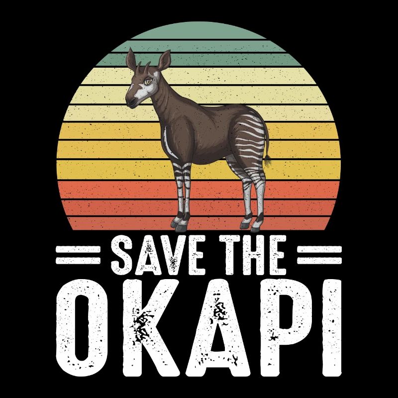 Okapi Giraffe Africa Safari Zebra Wild Animals