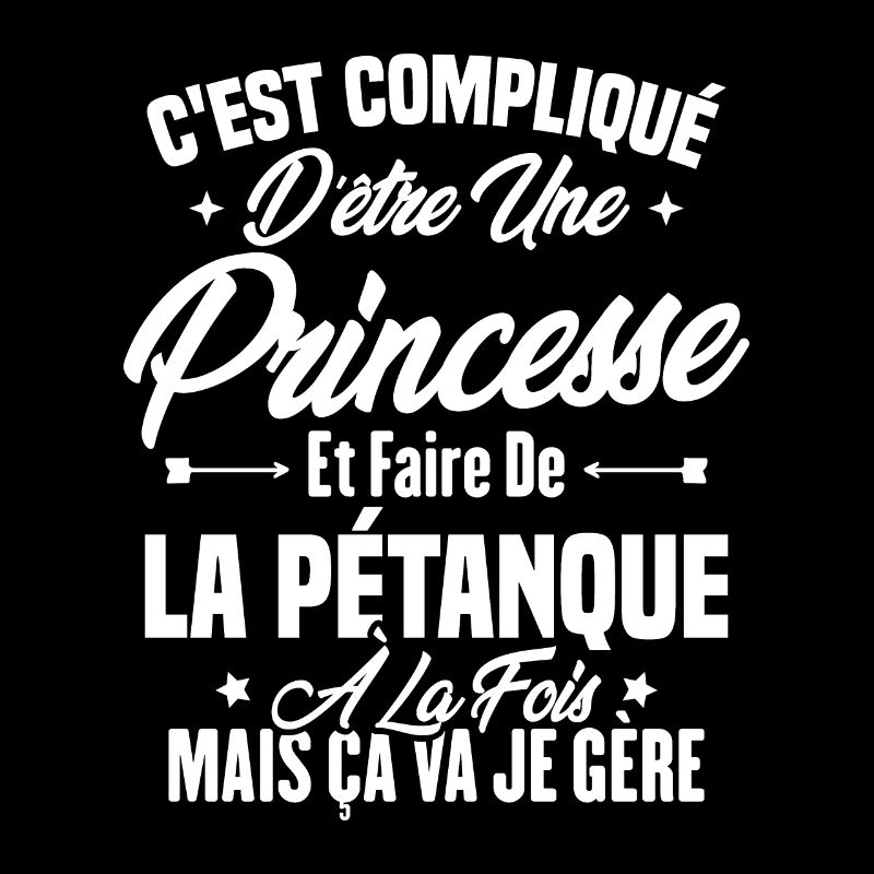 Princesse et pétanque
