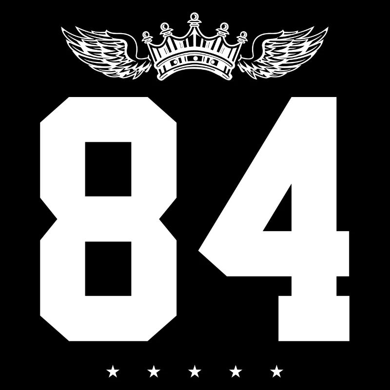 84 Number crown
