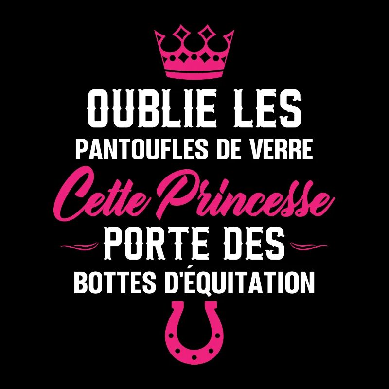 Cette Princesse Porte Des Bottes D'équitation