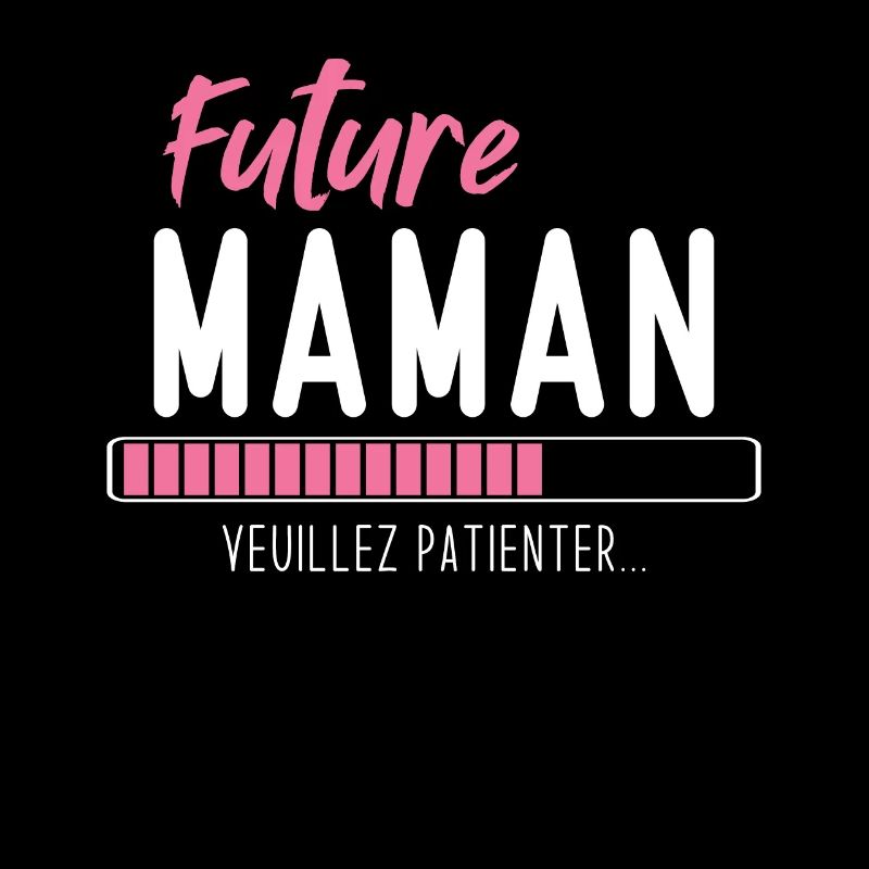 Future Maman veuillez patienter