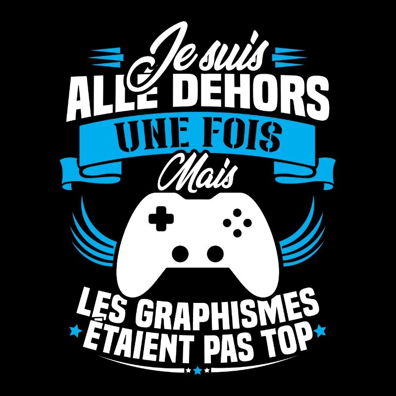 Humour cadeau console graphisme jeux vidéo