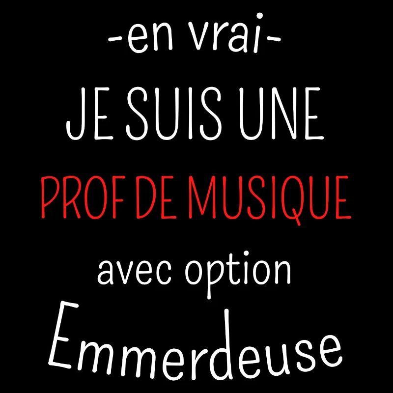 Prof de Musique Avec Option Emmerdeuse