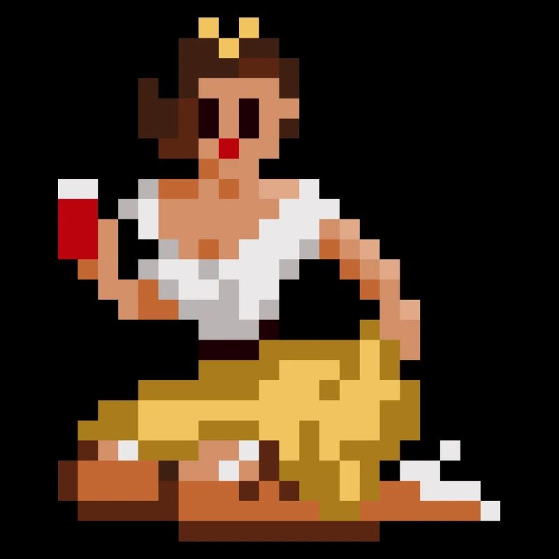 pixel pinup