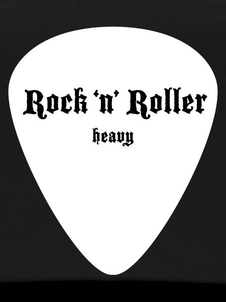 Plectrum Large White