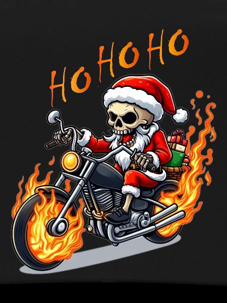 Evil Skeleton Santa
