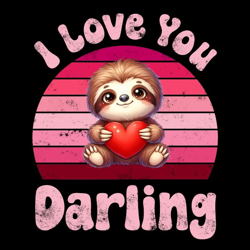 Sloth I Love You For Couples