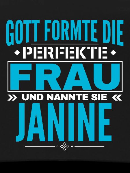 Conception du nom Janine