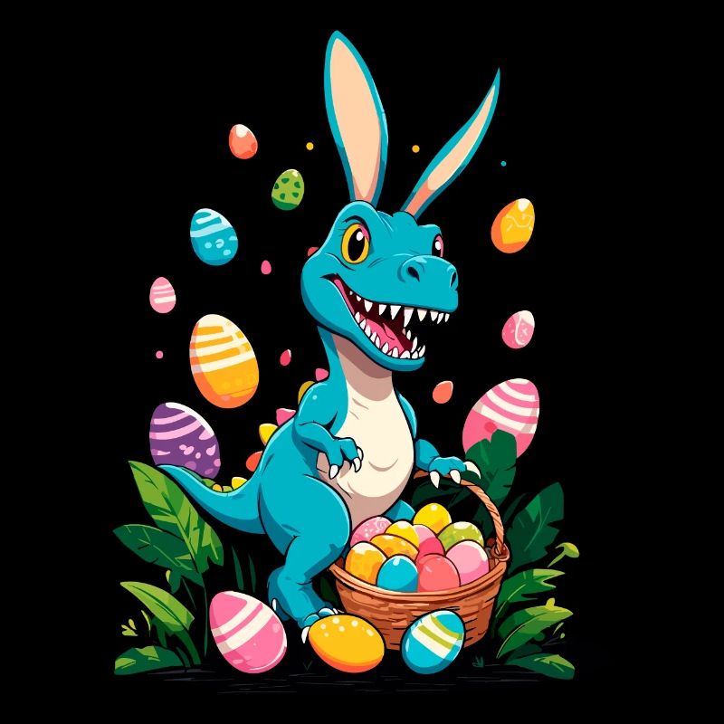 Iconic Easter Dinosaur Dinosaur Easter Bunny