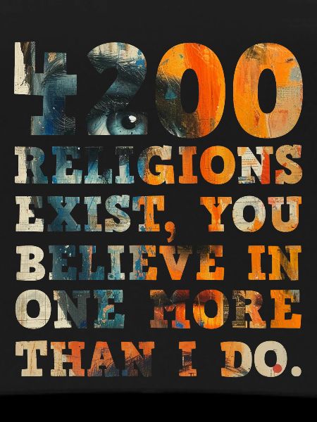 4200 religions exist