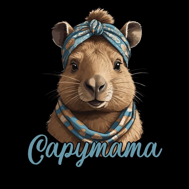 Capymama Lustige Capybara Muttertag Design