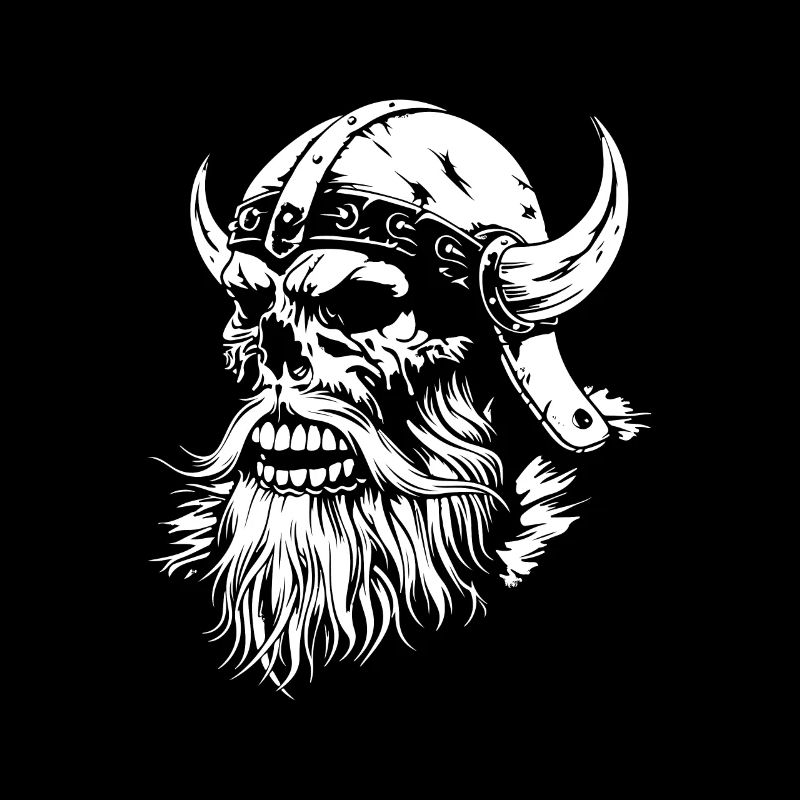 Wikinger Totenkopf
