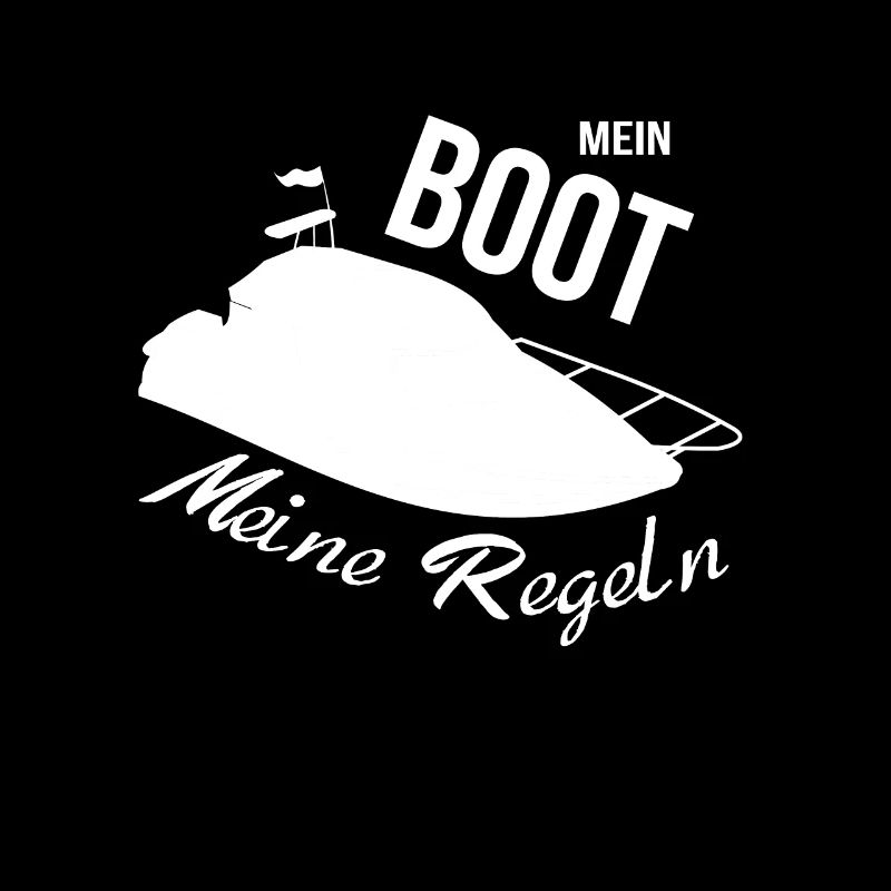 Mein Boot meine Regeln Motorboot