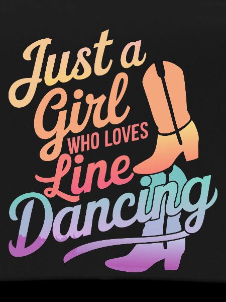 Line Dancing Dancing Dancers