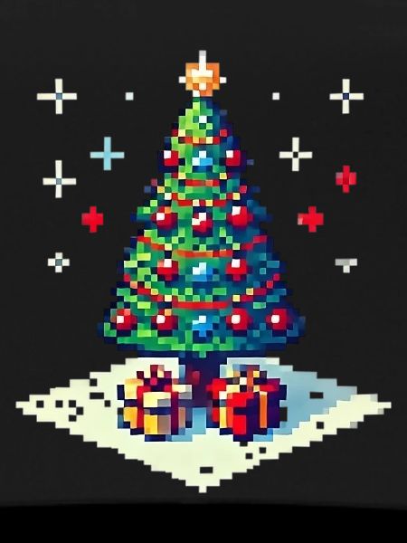 8 Bit Christmas Tree