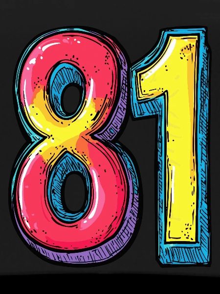 81 Number Symbol