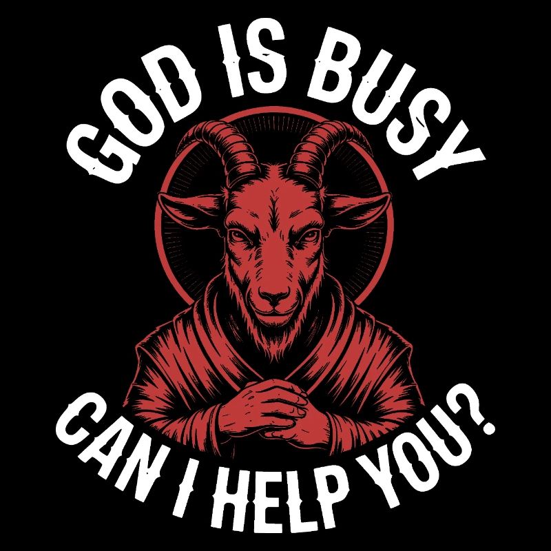 Dieu est occupé ! Athéisme Satanisme