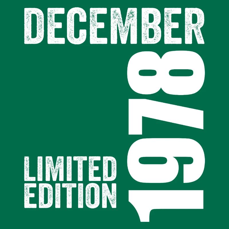 Retro Geburtstagsgeschenk - Dezember 1978