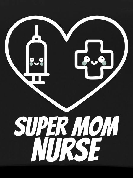 Super-Mama-Krankenschwester – Herzmedizin